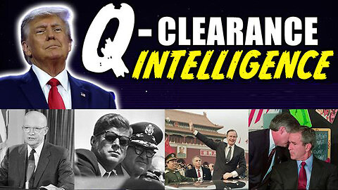 Trump Drops Q-Clearance Intel Online After Declaring War On Deep State 03/08/23..