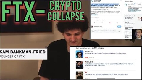 Sam Bankman-Fried FTX Collapse | "I've Had A Bad Month"