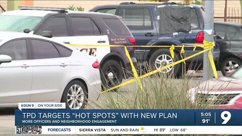 TPD targeting three crime "hot spots" with new strategy