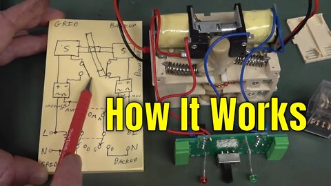 EEVblog 1500 - How an AC Automatic Transfer Switch Works