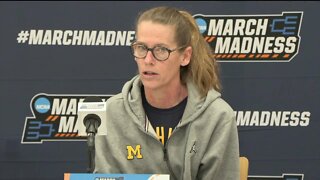 Kim Barnes Arico: 'Great to have everyone back' for Michigan heading into NCAA Tournament
