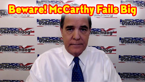 Breaking: McCarthy Fails Big > All FRAUD.