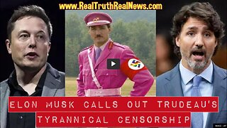 Elon Musk Calls For Fidel Castro's Son Justin Trudeau and His Tyrannical Government To STEP DOWN!