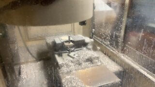 Time lapse CNC garage.