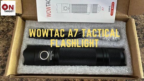 WOWTAC A7 EDC tactical light