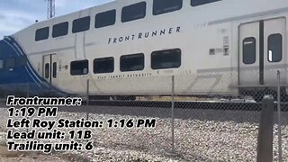 My first passenger train (frontrunner) catch!