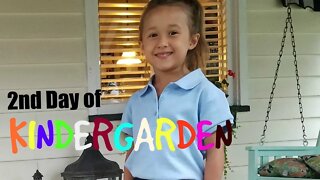 2nd DAY OF KINDERGARTEN