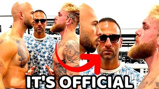 Jake Paul vs. Andrew Tate IS OFFICIAL!
