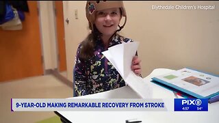 Mae Cunningham: Healthy 8-year-old suffers 'rare' stroke while playing soccer. Doctors baffled