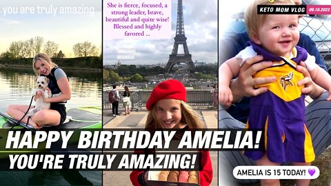 It's Amelia's Birthday! You're Truly Amazing! | KETO Mom Vlog