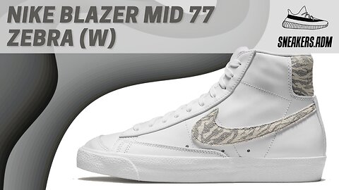 Nike Blazer Mid 77 Zebra (W) - DH9633-101 - @SneakersADM