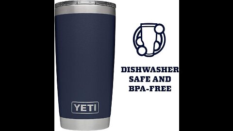 YETI Rambler 20 oz Stainless Steel Vacuum Insulated Tumble