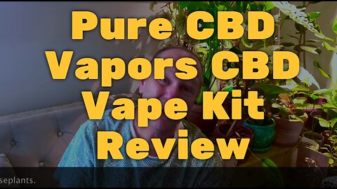 Pure CBD Vapors CBD Vape Kit Review - Calming and Tasty