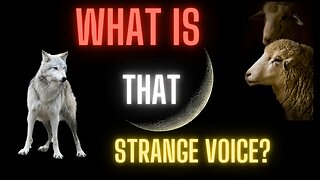 Do you hear a strange voice?