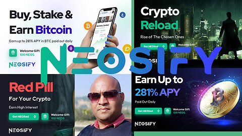 Neosify" is a revolutionary crypto staking website