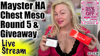 Live Mayster HA Skin Booster Chest Meso: Round 5 & GIVEAWAY, Maypharm.net | Code Jessica10 Saves $