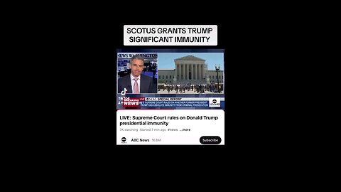 Supreme Court Rules on Trump Immunity