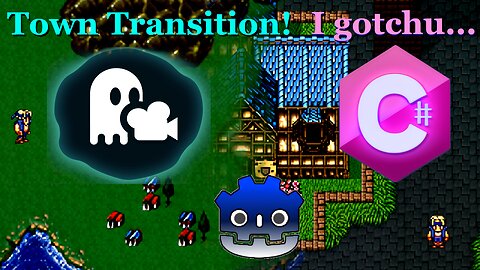 Godot RPG Town Transition using Phantom Camera