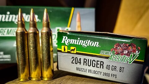 .204 Ruger - Remington Premier Accutip-V .204 Ruger