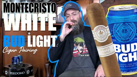 Montecristo White + Bud Light Cigar Pairing