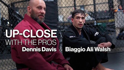 Ali Family Exclusive | Biaggio Ali Walsh with Coach Dennis Davis | MMA & BJJ Training