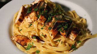 How to make Creamy Cajun Chicken Alfredo | How To make Cajun Pasta | Cajun Blackened Chicken Alfredo