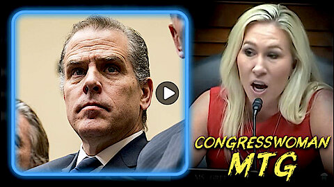 Hunter Biden Is Baiting Congress, Warns MTG / Congresswoman Vows to Expose Biden Sex Ring