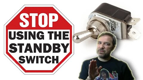 STOP USING THE STANDBY SWITCH ON YOUR GUITAR AMP!