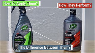 Turtle Wax Hybrid Solutions Ceramic Polish, Wax & Spray Coating Tested & Reviewed!