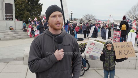 Victoria, BC Interview with Protesters | video 1