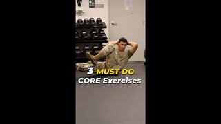 3 Must Do core exercises #shorts