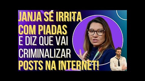 OI LUIZ - Janja surta com piadas, diz que vai censurar as redes e vira chacota!