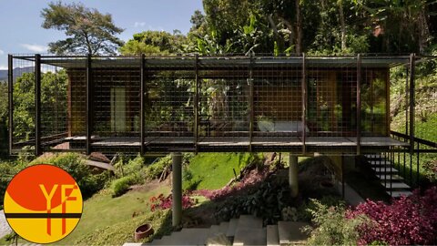 Tour In Elevated House By Venta Arquitetos In PETRÓPOLIS, BRAZIL