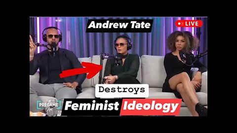 Andrew Tate abosolutely destroys feminisms ideology #justpearlythings