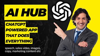 AI HUB. Chatgpt powered app suite that does everything for you