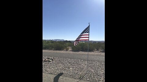 Flag day 2023 & Happy Birthday Pres Trump from elephant butte nm