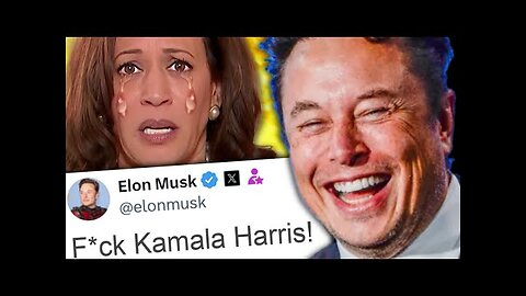 Elon Musk DESTROYS Kamala Harris with HILARIOUS Viideo - Celebrities LOSE THIER MINDS!