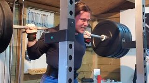 Easy 172.5 Kgs Squat Heavy Single WHILE SICK. Fastest it's moved, yet!