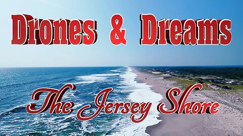 Drone footage Jersey Shore 4K