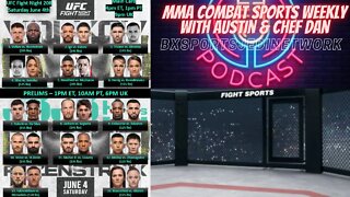 👊 MMA COMBAT SPORTS WEEKLY WITH AUSTIN & CHEF 🎙️️PODCAST UFC BELLATOR MMA