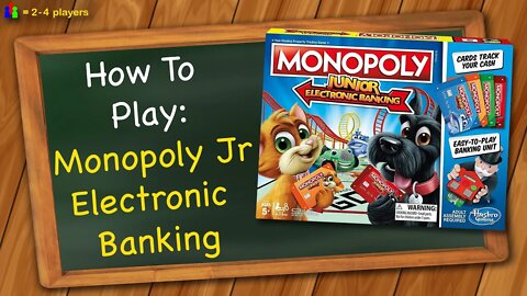 How to play Monopoly Junior Electronic Banking