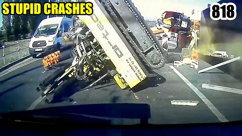 Stupid crashes 818 September 2023 car crash compilation