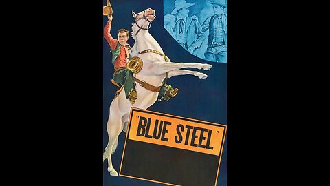 John Wayne in Blue Steel 1934 - AI Enhanced