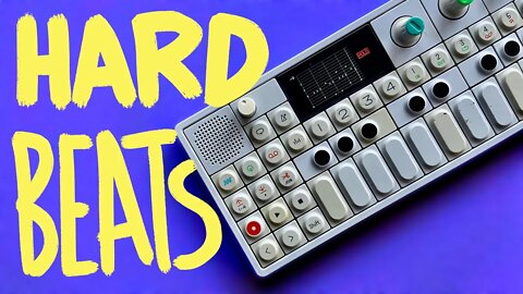 making a HARD BEAT on the OP-1