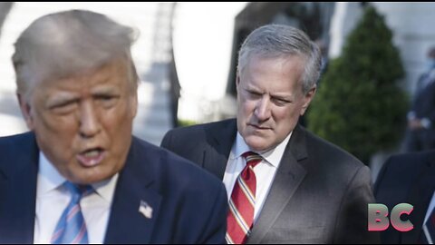 Special Counsel Accuses Trump of ‘Threatening’ Mark Meadows