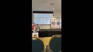 Captain Seth Keshel speaks West Palm Beach