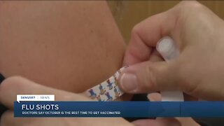 Doctors say it's flu shot time