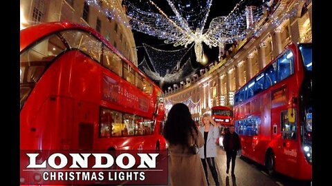 Take a Walking Tour of London's Christmas lights