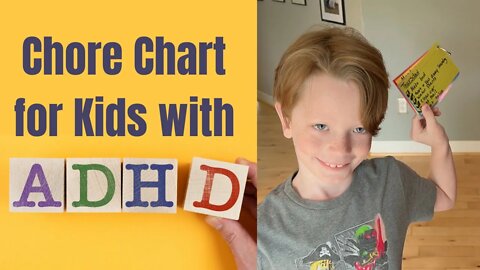 Perfect Chore Chart Idea for Kids with ADHD with Age Appropriate Tasks | Set Them Up for Success