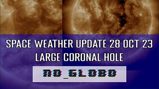 Space Weather Update: Large Coronal Hole & Geo Storm Activity